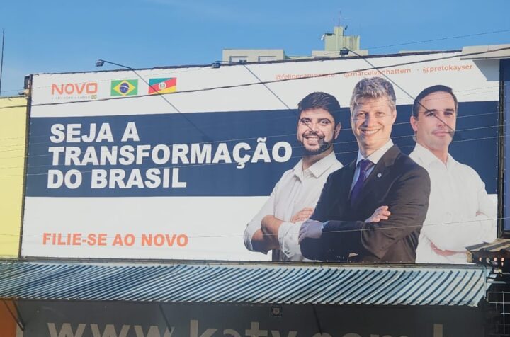 TRE-RS mantém condenação do Novo e de três envolvidos por propaganda eleitoral antecipada