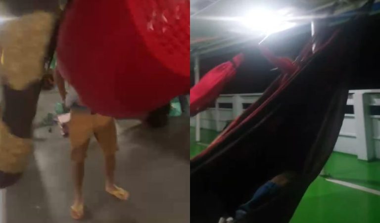 [Vídeo]: Chuva intensa e ventos fortes assustam moradores e passageiros em Manaus