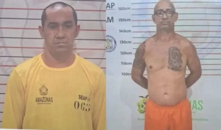 Detentos que respondem por homicídio e 3st#pr0 fogem de presídio em Itacoatiara no AM