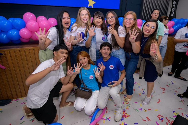 Thaisa Cidade reúne mais de 300 jovens e apresenta propostas de Roberto Cidade para a juventude do Amazonas
