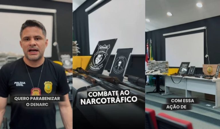 Denarc supera marca histórica e apreende 13 toneladas de drogas no Amazonas