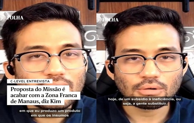 Kim Kataguiri, liderança do MBL, propõe acabar com a Zona Franca de Manaus de forma gradual