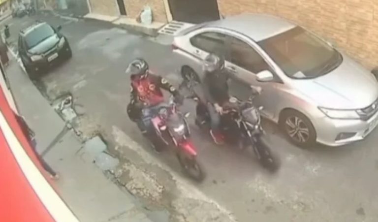 Câmeras registram tentativa de assalto contra mulher na Zona Leste de Manaus