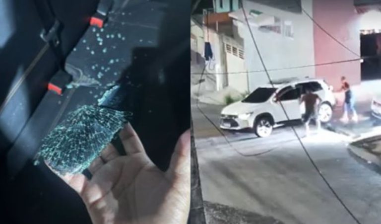 Vídeo mostra dupla armada durante arrastão na Zona Centro-Sul em Manaus