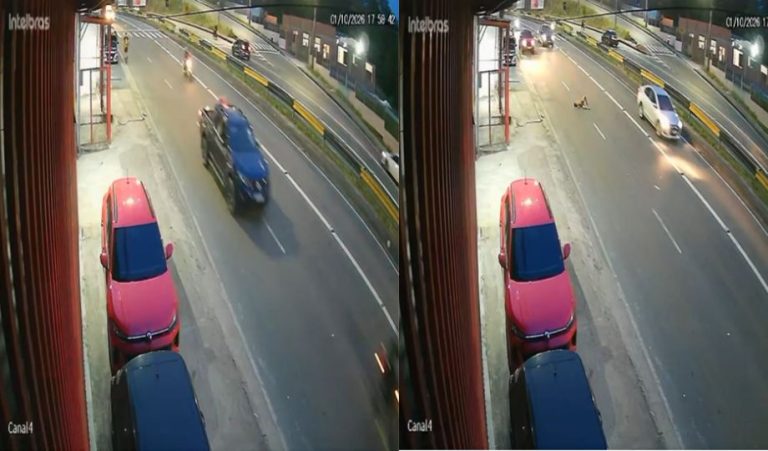 Vídeo mostra criança sendo atr#p3lad@ na Avenida das Torres em Manaus