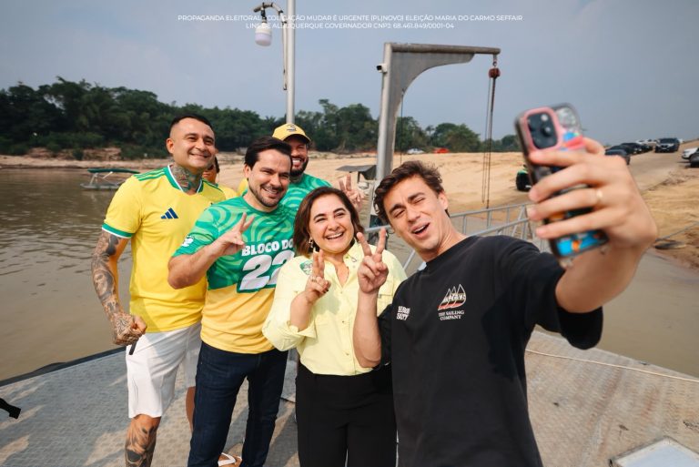 Flávio Bolsonaro e Nikolas Ferreira desembarcam em Manaus para maior ato da direita no Norte e colocam Amazonas no centro da virada nacional