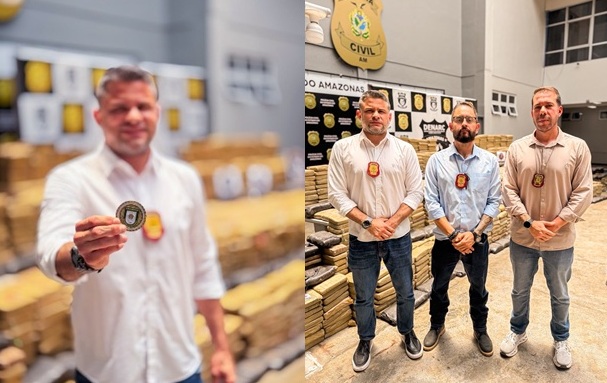 Delegados da Polícia Civil do Amazonas são homenageados pela SSP-AM